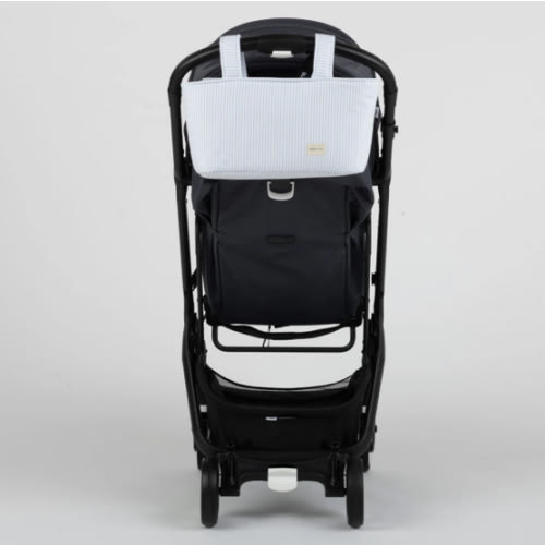 Pocket Oxford Blue Stripes stroller organizer