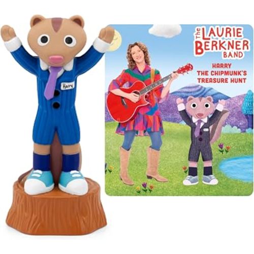 Tonies Laurie Berkner 3: Harry The Chipmunk's Treasure Hunt Audio Toy Figurine