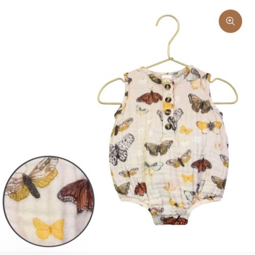 Cloud Muslin™ Bubble Romper - Amelia