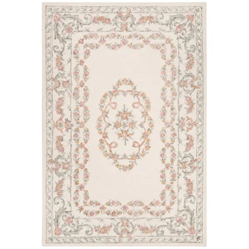 SAFAVIEH Handmade Aubusson Kattie Traditional Oriental Wool Rug