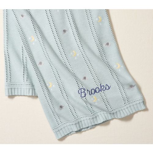 Dreamy Luxe Knit Baby Blanket W/ Name