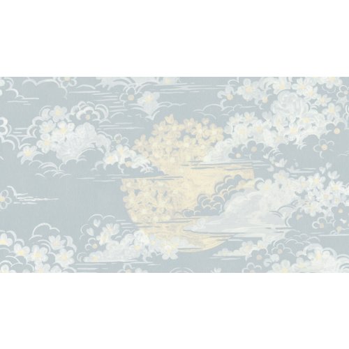 Flowery Clouds and Sun