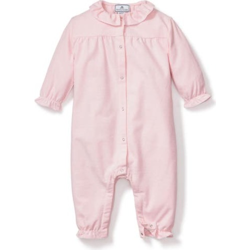 Madeline Brushed One-Piece Flannel Pajamas, 0-3M