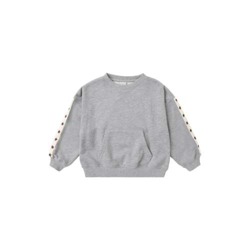 Rylee + Cru - Pouch Pocket Crew - Heathered Dusty Blue