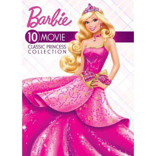 Free Shipping! SDS Barbie: 10-Movie Classic Princess Collection Box Set, DVD