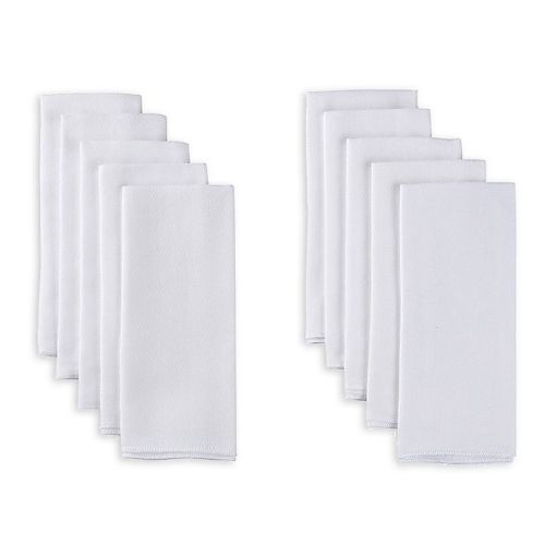 Gerber® Birdseye 10-Pack Flatfold Cotton Diapers