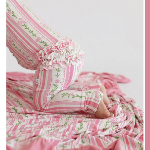 FOREVER FLORAL DREAM RUFFLE ROMPER