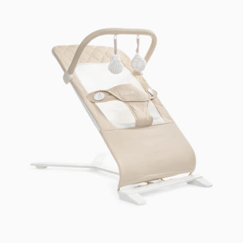 Baby Delight Alpine Organic Deluxe Portable Bouncer - Organic Oat