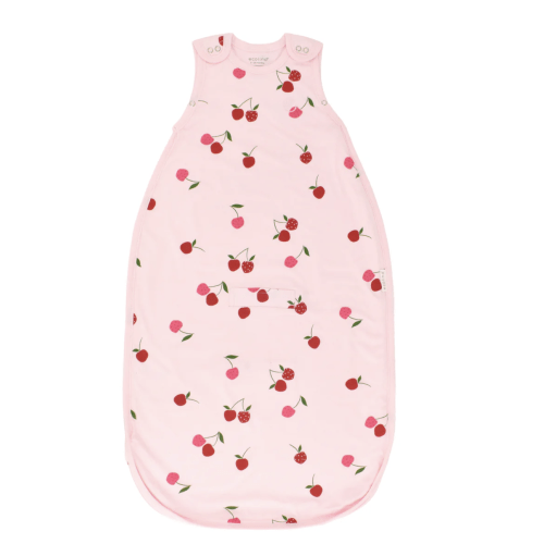 Ecolino® Adjustable Baby Sleep Bag, Organic Cotton, Universal Size: 2 Months - 2 Years, Cherry