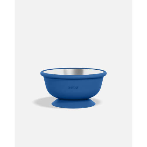 Stainless Suction Bowl - Blue Raspberry