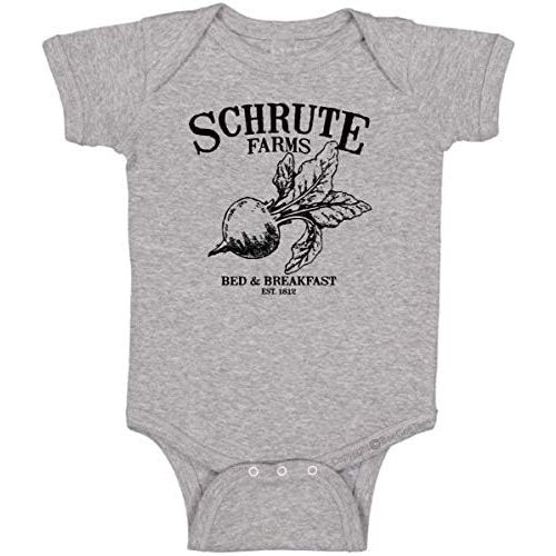 Beet Farms Funny Baby One Piece Cute Bodysuit Office Romper
