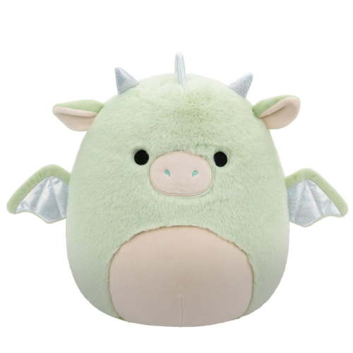 Squishmallows FuzzAMallow Official 12 inch Drew the Green Dragon - Child's Ultra Soft Stuffed Plush Toy