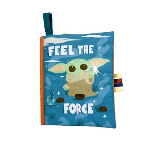 Star Wars Grogu Deluxe Soft Book Feel the Force with Removable Grogu - 2pc