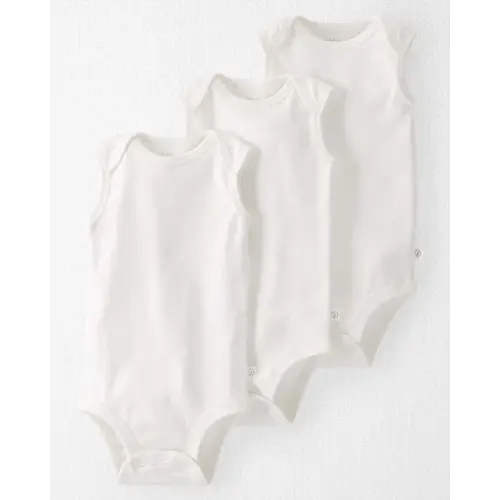 Baby 3-Pack Organic Cotton Bodysuits - Little Planet | Carter's