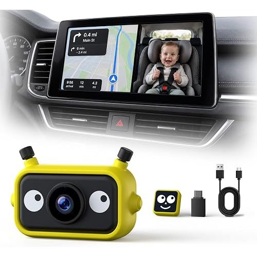 LAMTTO 1080P Baby Car Camera