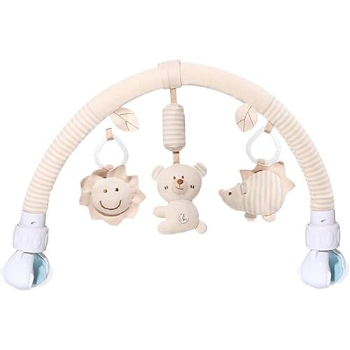 Pau1Hami1ton Baby Stroller Arch Toys, Car Seat Toys,Baby Gifts.S-19(Bear)