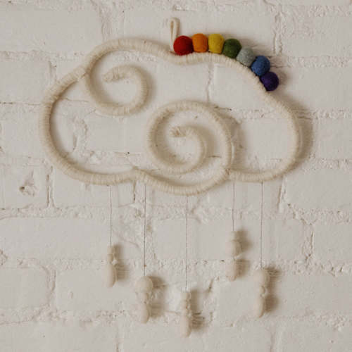 Felt Cloud Wall Art – Rosies Boutique Haiti