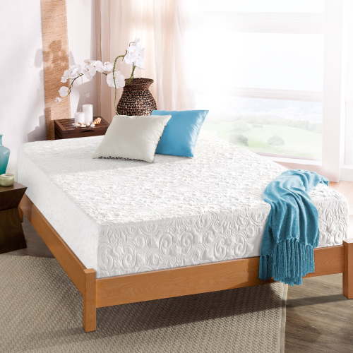 Zinus Spa Sensations Serenity 10" Twin Mattress, Memory Foam Mattress with Green Tea and Pressure Relief