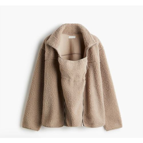Detachable Babywearing Teddy Fleece Jackry - Maillard Color -Size M - TikTok Shop