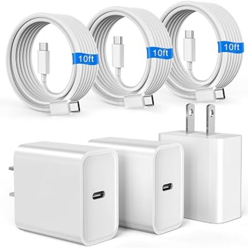 iPhone 17 16 15 Charger Fast Charging USB C Charger Type C Chargers Block