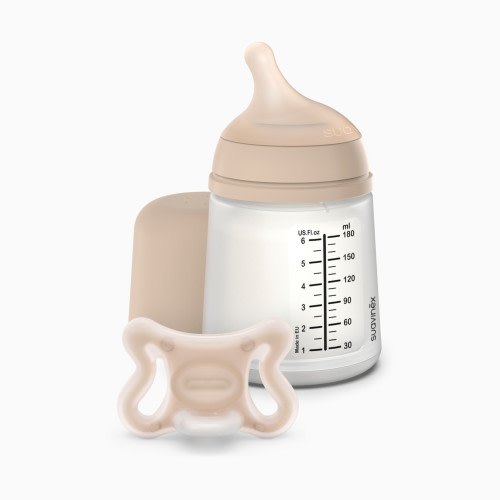 Suavinex Zero Zero Newborn Starter Set - Light, 2-Piece Set