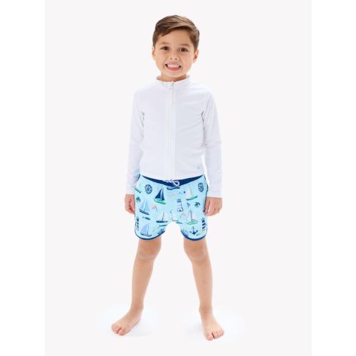 Performance Hybrid Dolphin Hem Swim Trunks