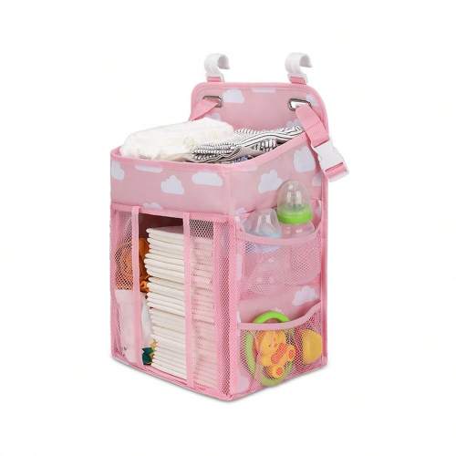 A Storage Basket And Diaper Bag For The Baby's Room In A Cozy Style. Can Be Used Outdoors, Valentine's Day Love Gift