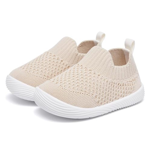 Amazon.com: MORENDL Toddler Shoes Baby Walking Sock Shoes Non-Slip Breathable Boys & Girls Sneakers Infant Tennis Shoe Khaki 12-15Months : Clothing, Shoes & Jewelry