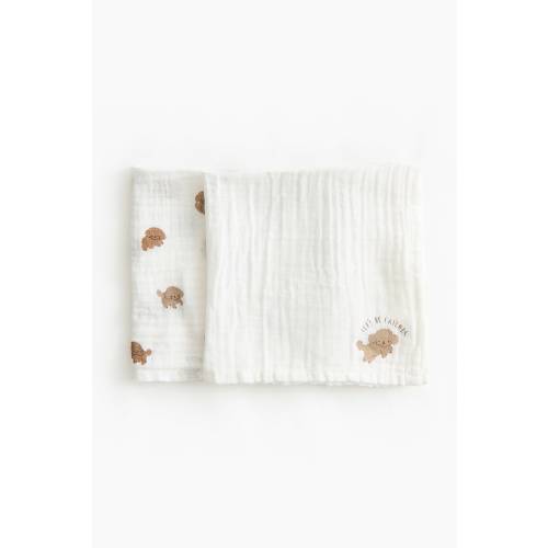 2-PACK MUSLIN CLOTHS