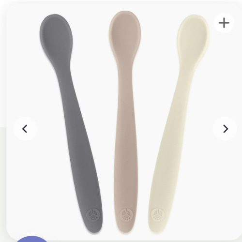 First Stage Infant Feeding Spoons – Set of 3 with Carrying Case