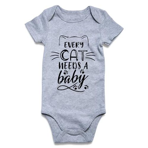Funnycokid Baby Boys Girls Bodysuit Funny Newborn Romper Short Sleeve Infant Neutral Outfits Jumpsuit 0-12 Months