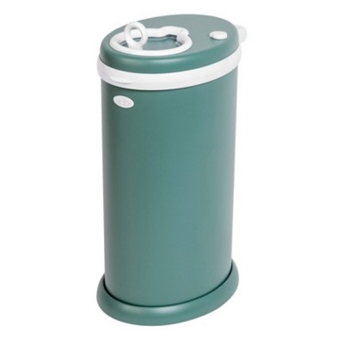 Ubbi Stainless Steel Diaper Pail - Open Water