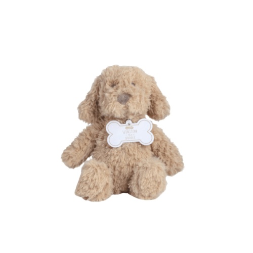 Plush Mini Doodle | Soft Minky Stuffed Animal Puppy for Children | Mud Pie