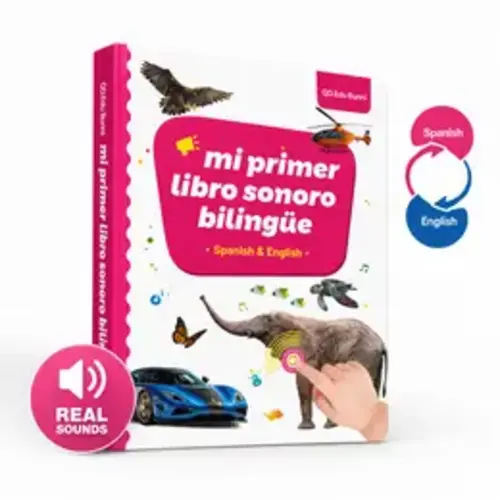 Spanish&English Bilingual Sound Book for Kids Ages 1–6, Interactive Educational Toy with 300 Words & 13 Themes, Multilingual Language Learning Tool, Educational Toys for Kids & Gift Idea - TikTok Shop