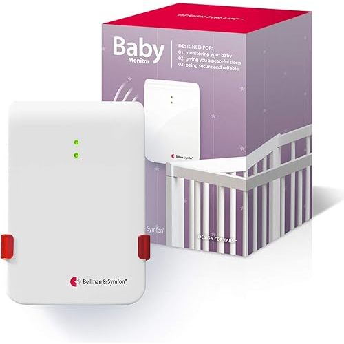 Bellman & Symfon Baby Cry Transmitter – Visit Smart Home System Component – Emergency Alert Device for Deaf and Hard of Hearing – Home Safety Alarm for Assisted Living Technology