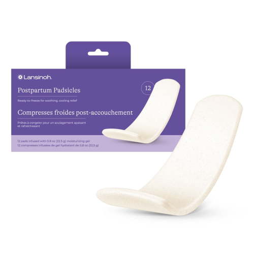 Lansinoh Postpartum Cooling Pads, 12 Count, Witch Hazel & Aloe Vera, Soothing Care for New Moms, One Size, Cotton - Walmart.ca