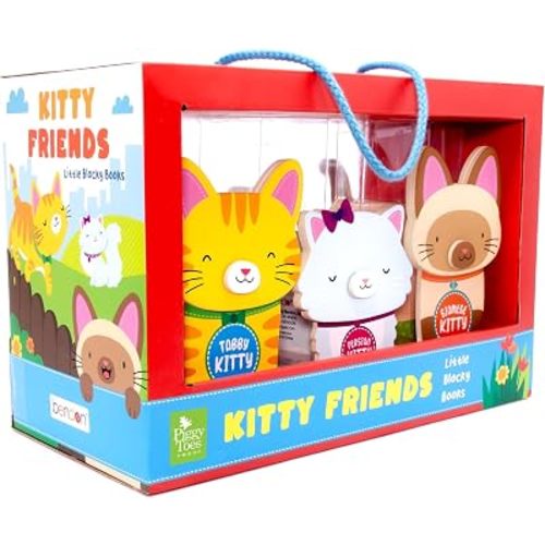 Bendon Kitty Friends Little Blocky Books Set