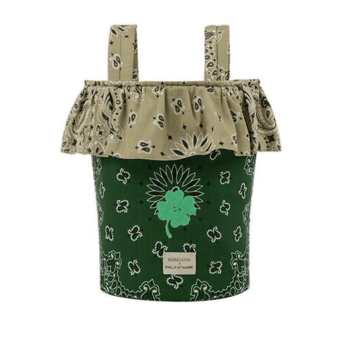 Basket - Weekend Green / Beige