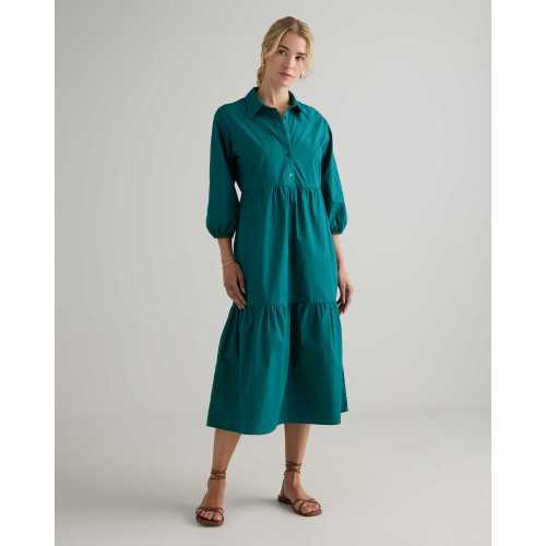100% Organic Cotton Midi Tunic Dress