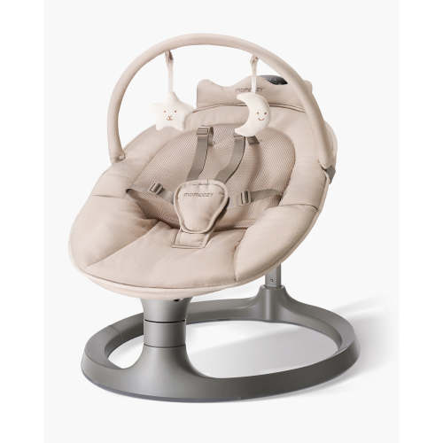 Momcozy 2-in-1 Electric Baby Swing | Soothing & Stationary