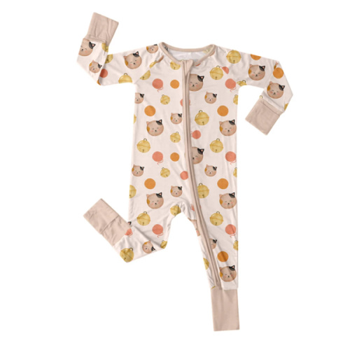 3-6 months Cats in Watercolor Convertible Zippered Romper – Zumbamboo