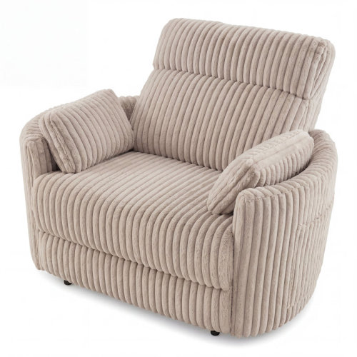 53" Wide Modern Power Recliner Chair with Adjustable Lumbar Support and USB Charging | Wayfair