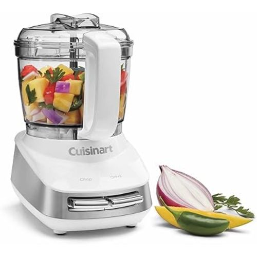 Cuisinart MCH-4 Core Custom 4-Cup Mini Chopper, White and Stainless
