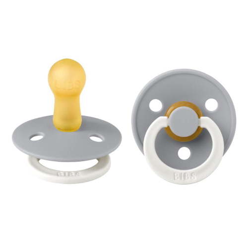 BIBS Pacifiers | Natural Rubber Baby Pacifier | Set of 2 BPA-Free Soothers | Made in Denmark | Size 0-6 Months - Walmart.ca