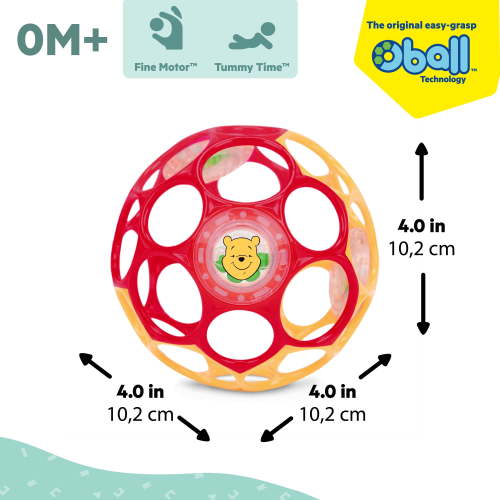 Disney Baby Winnie the Pooh Oball Rattle by Bright Starts