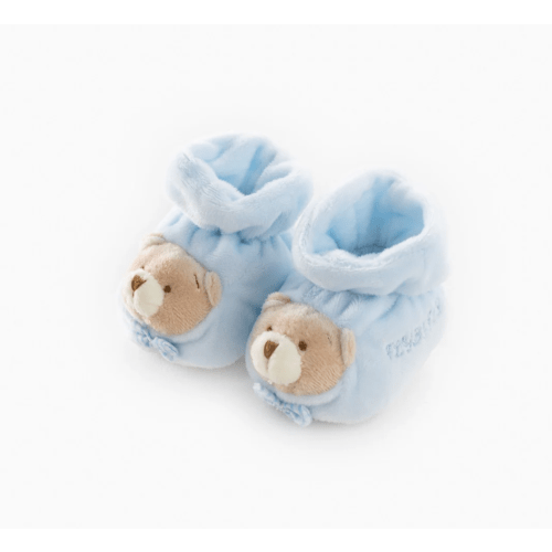 Newborn Bear Shoes - Blue