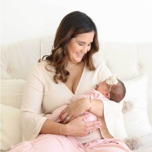 Bamboo Knit Maternity Robe | Solids
