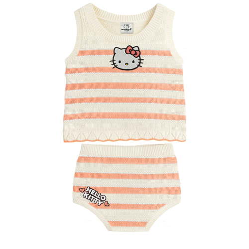 Hello Kitty Baby Girl Short Set, Sizes 0/3 Months-24 Months