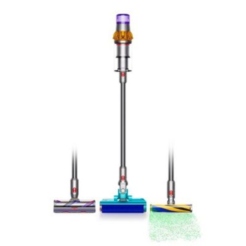 Dyson V15s Detect Submarine Cordless Stick Vacuum: Multi-Surface, Bagless, Wet/Dry, Cyclonic Action, 3 Speeds, Lithium Battery