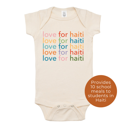 Love For Haiti Onesie